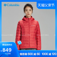 Columbia哥伦比亚户外热压防钻绒650蓬初春轻薄羽绒服女WR0242 L(165/88A) 032