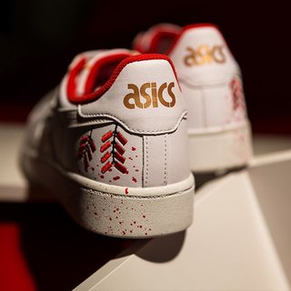 ASICS亚瑟士新年限定款男女运动休闲鞋复古板鞋情侣鞋JAPAN S CNY 37 白色
