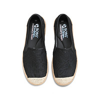 Skechers斯凯奇2020春夏一脚蹬鞋镂空网纱渔夫鞋乐福鞋女66666281 40 黑色/BLK
