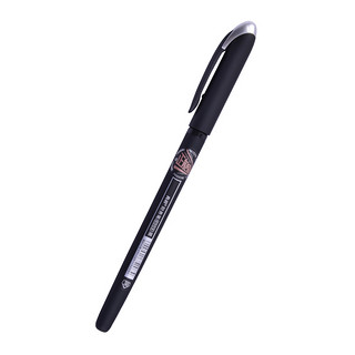 真彩truecolor中性笔全针管子弹头笔芯黑色签字笔水笔学生水性商务笔办公用正能量笔0.38/0.5/0.7/1.0/mmE003 E011黑色1.0/12支