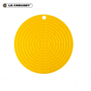 法国 Le Creuset 酷彩 硅胶类硅胶隔热垫餐具垫防烫圆形彩色家用 蓝色