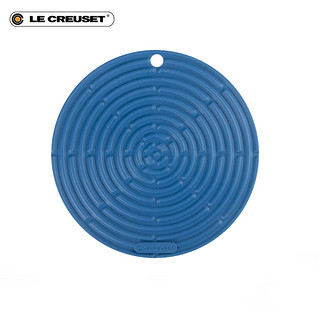 法国 Le Creuset 酷彩 硅胶类硅胶隔热垫餐具垫防烫圆形彩色家用 樱桃红