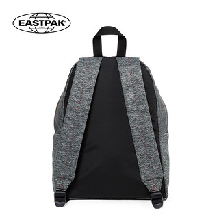 EASTPAK纯色双肩包欧美潮牌背包女时尚休闲学生书包电脑包男潮 EK92C73S深灰色