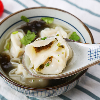 三全 上海风味馄饨 三鲜口味 500g 早餐 火锅食材