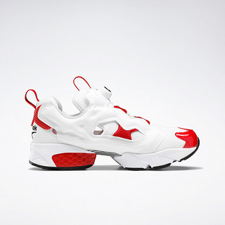 Reebok锐步男女跑步鞋 PUMP FURY OG MU 时尚充气运动鞋FV0417 44.5 FV0418-白色/红色/黑色