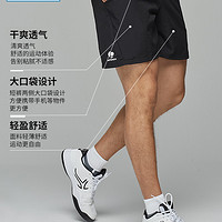 DECATHLON 迪卡侬 短裤男运动夏季薄款三分五分速干休闲健身跑步宽松裤ten L 基础款-黑色