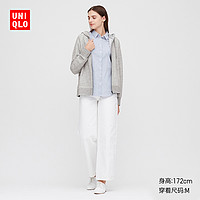 女装 运动拉链连帽开衫(长袖)(卫衣) 422705 优衣库UNIQLO 160/84A/M 54 绿色