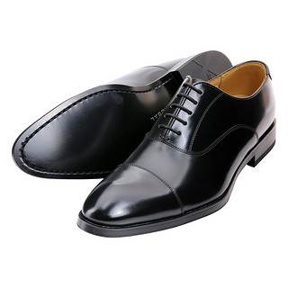 REGAL/丽格商务正装通勤男士低帮鞋平跟日本制男鞋811R 38 B(黑色)YYK15