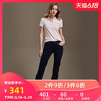 GANT/甘特女士春休闲中腰直筒牛仔裤长裤4100030 31/32 641-红色