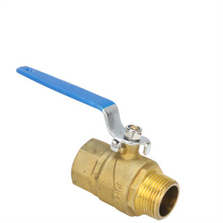 东誉达（DYD）1.5寸铜球阀家用自来水天然气水管开关阀门dn 40 大 1个 长7.3cm