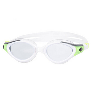 速比涛（Speedo）泳镜 女士防雾高清大视野游泳眼镜 Biofuse系列柔韧贴合 绿色/透明 均码 811314C905