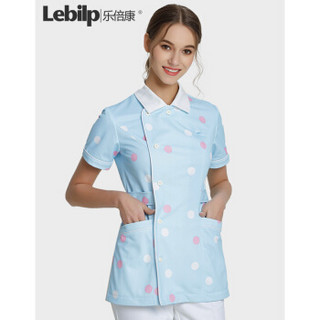 乐倍康（Lebilp）护士服修身护士裙分体护士上衣工作服 短袖分体上衣 XXL