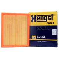 汉格斯特(Hengst)空气滤清器*滤芯格E206L(帕萨特B5/帕萨特领驭B5+/奥迪A6(底盘C5))