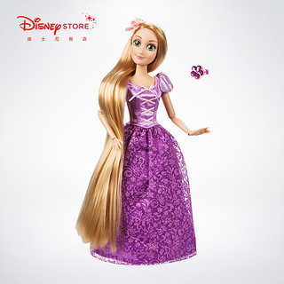 迪士尼商店迪士尼经典公主白雪公主花木兰娃娃玩具女孩玩偶 艾莎公主 站高约30cm