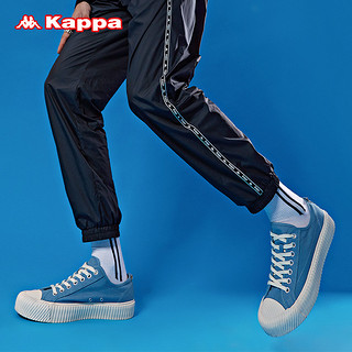 Kappa卡帕情侣男女串标运动板鞋低帮帆布鞋休闲小白鞋K09Y5VS01 45 淡紫罗兰-477