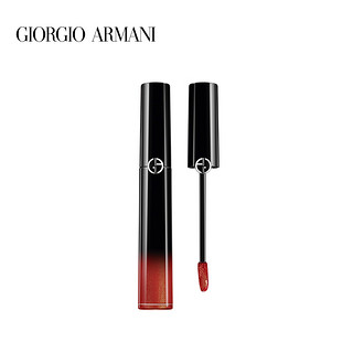 Armani/阿玛尼漆光迷情唇釉锦鲤色黑管500/302 508 珊瑚粉