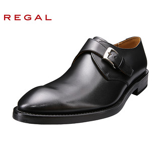 REGAL/丽格商务正装男鞋日本制固特异低帮男士皮鞋07RR 41 B(黑色)