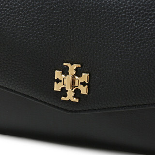 TORY BURCH 托里·伯奇 奢侈品 TB女包 黑色皮革手提单肩斜挎包 58477 001