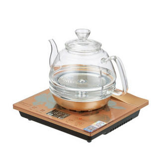 KAMJOVE 金灶 整套茶具 全自动上水烧水壶 电水壶全智能底部上水玻璃电茶壶H7