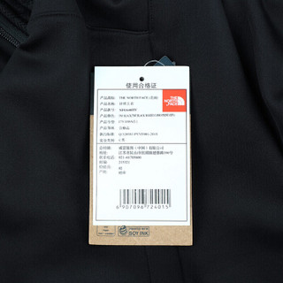 北面 The North Face    2019秋冬新品软壳男户外舒适防风外套 | NF0A46HV/ HP1 黑色 XXXL