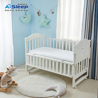 睡眠博士（AiSleep）婴儿乳胶床垫 90D乳胶 幼儿园床垫 婴儿床床垫 宝宝床品 床垫子爬爬垫 56*100*5cm
