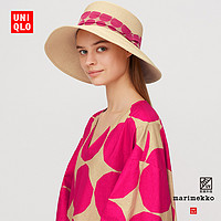 女装 Marimekko 防紫外线帽子(遮阳帽) 427141 57 cm 09 黑色