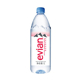 evian 依云 天然矿泉水 1L*12瓶