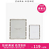 Zara Home 竹节状个性银色金属玻璃相框摆台7寸10寸 49019045808 11.0 x 1.5 x 13.0 cm（6寸） 银色