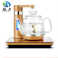益多 全自动上水 电热水壶 保温 烧水壶 玻璃 电茶炉 自动烧水上水器煮水器煮茶器茶具套装QY-A10
