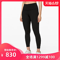 lululemon丨Wunder Under 女士运动 7/8高腰紧身裤 *F LW5AWOS