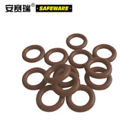 安赛瑞 氟胶o型圈密封圈GB1235-76o型圈 FKM氟橡胶密封胶圈 棕色 外径8*1.5mm（100个装）21989