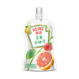 Heinz 亨氏 苹果西柚泥78g-婴幼儿营养果泥适用辅食添加初期以上