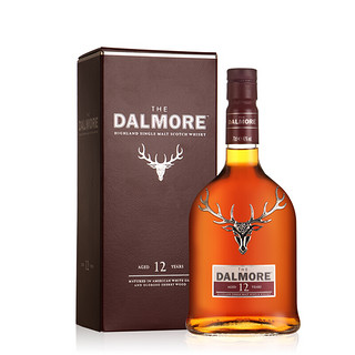 DALMORE 达尔摩 12年 单一麦芽 苏格兰威士忌 40%vol 700ml 礼盒装