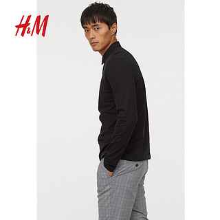 H&M 0620928 男士长袖Polo衫