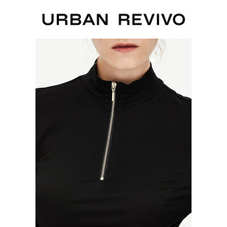 URBAN REVIVO WE01R7EN2000 女款高领连衣裙