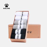 KELME 卡尔美 9991548 男款低帮运动短袜 6双装
