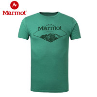 Marmot 土拨鼠 F900444 男款短袖T恤