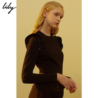 丽丽 LILY 117429B7924 女士秋冬连衣裙