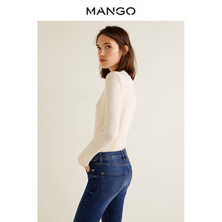 MANGO 43000509 女士牛仔裤铅笔裤外穿小脚裤