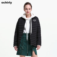 ochirly 欧时力 1JZ3334120 女士羽绒外套