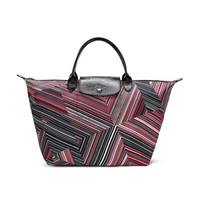 LONGCHAMP 珑骧 女士奥普艺术系列 1623 647 545 短柄手提包 (中号)
