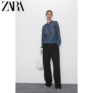 ZARA 08741232400 女装蕾丝飞行员夹克