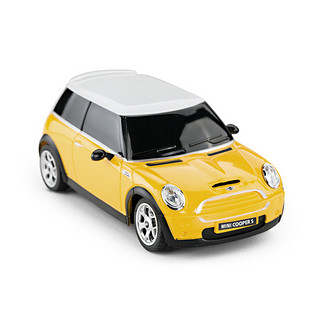 Rastar 星辉 1:24宝马MINI COOPER S动态遥控车模 15000黄色