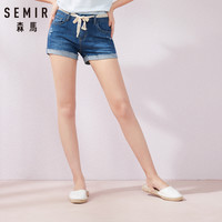 Semir 森马 11-048220031 女士牛仔短裤