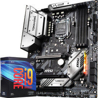 msi 微星 MAG Z390 TOMAHAWK 战斧主板 + intel 英特尔 i9-9900KF 盒装处理器 套装