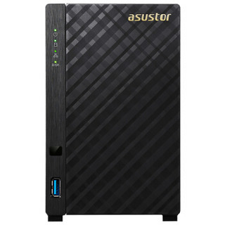 ASUSTOR 爱速特 AS3102T V2 2盘位NAS（Intel Celeron、2GB）