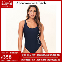 Abercrombie & Fitch 233890-1  女装 Logo 款连体泳衣  