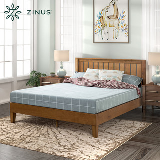 ZINUS 际诺思 豪华实木床 1.5*2米
