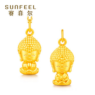 SUNFEEL 赛菲尔 本命佛系列 足金吊坠