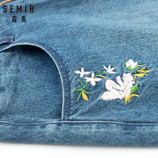 Semir 森马 女款牛仔短裙